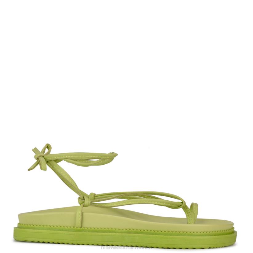 Nine West sandalias planas cruzadas en el tobillo sarest 2Z2T1008Nine West sandals