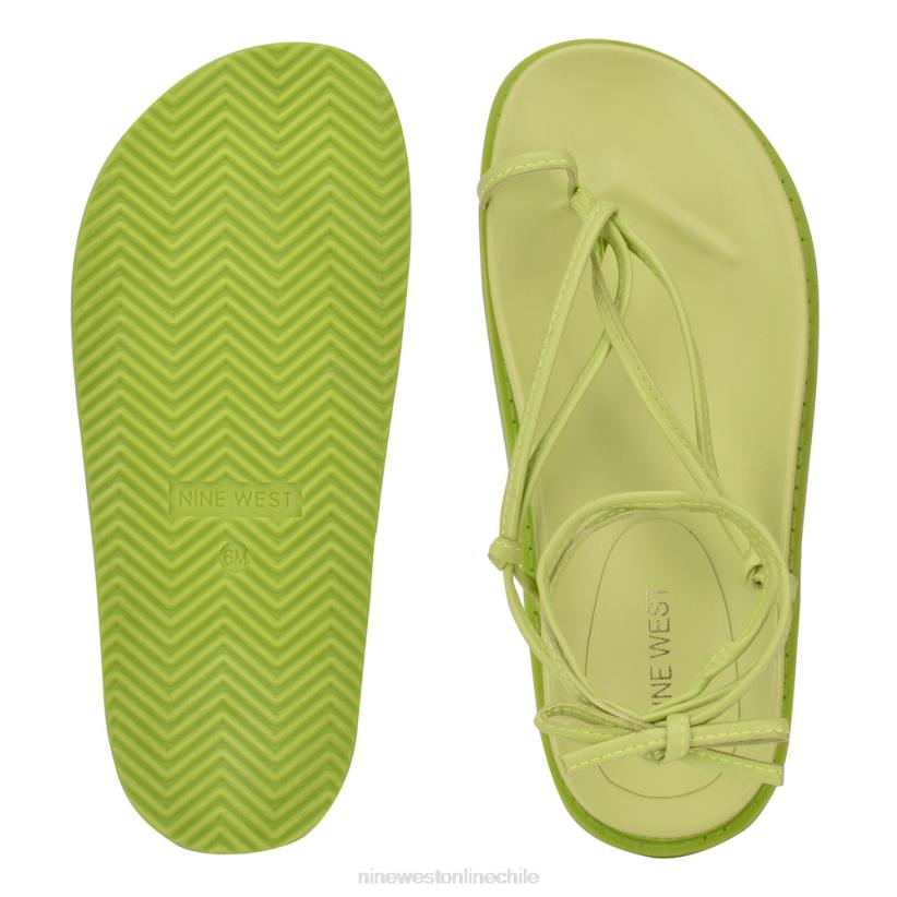 Nine West sandalias planas cruzadas en el tobillo sarest 2Z2T1008Nine West sandals