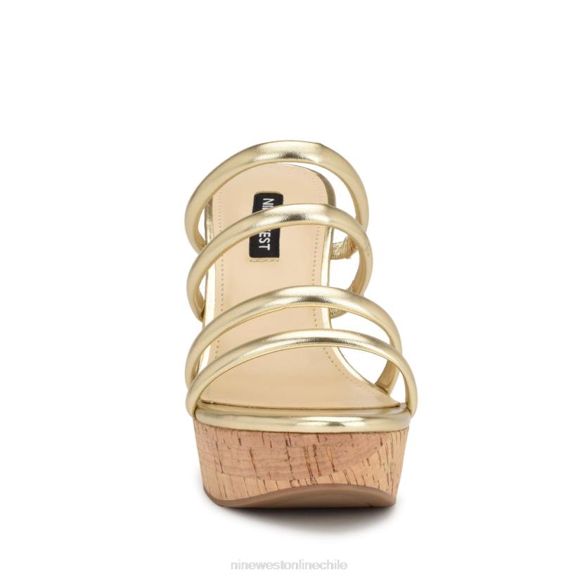 Nine West sandalias alpargatas con cuña Haloway 2Z2T665 platino Nine West shoes