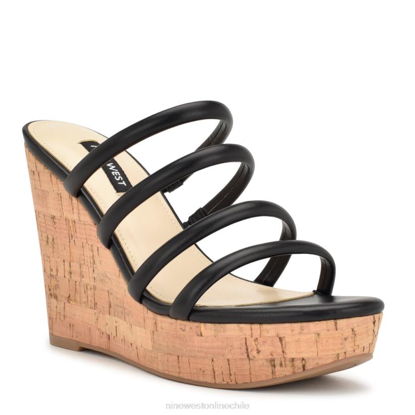 Nine West sandalias alpargatas con cuña Haloway 2Z2T666 negro Nine West sandals