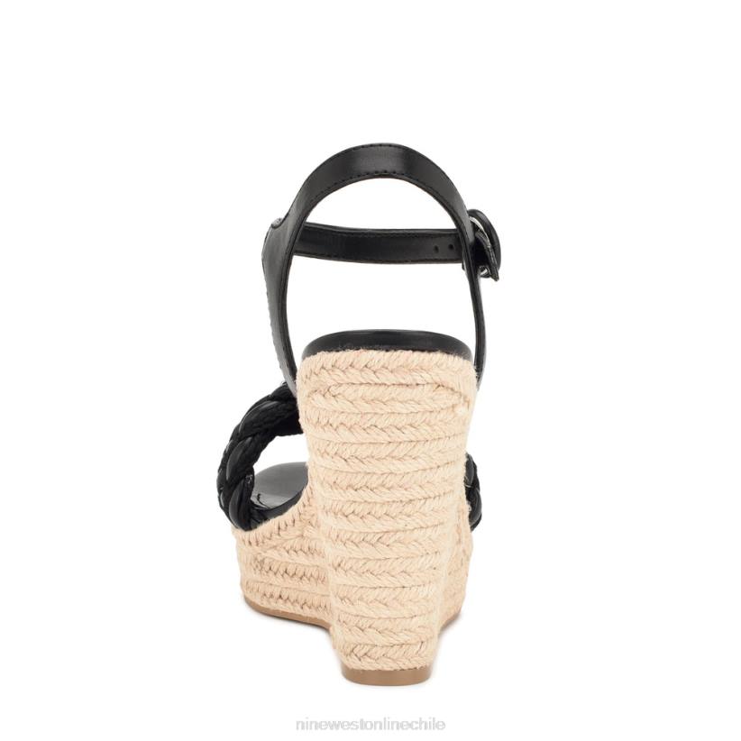 Nine West sandalias alpargatas con cuña hosana 2Z2T746 negro Nine West chile carteras