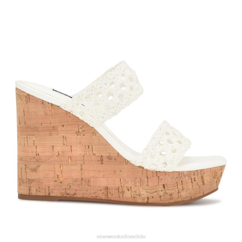 Nine West sandalias con cuña kalani 2Z2T741 blanco Nine West chile outlet