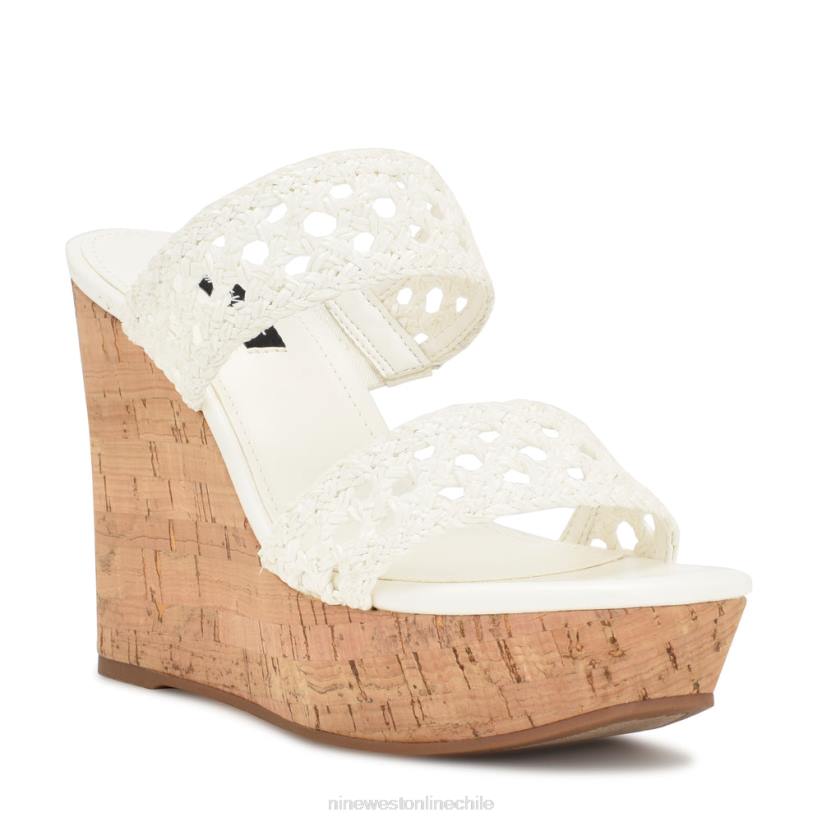 Nine West sandalias con cuña kalani 2Z2T741 blanco Nine West chile outlet