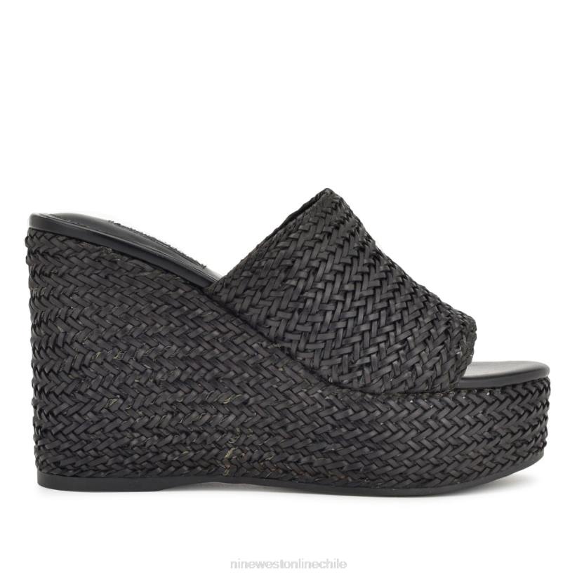 Nine West sandalias everie con cuña y alpargatas 2Z2T764 negro Nine West chile carteras