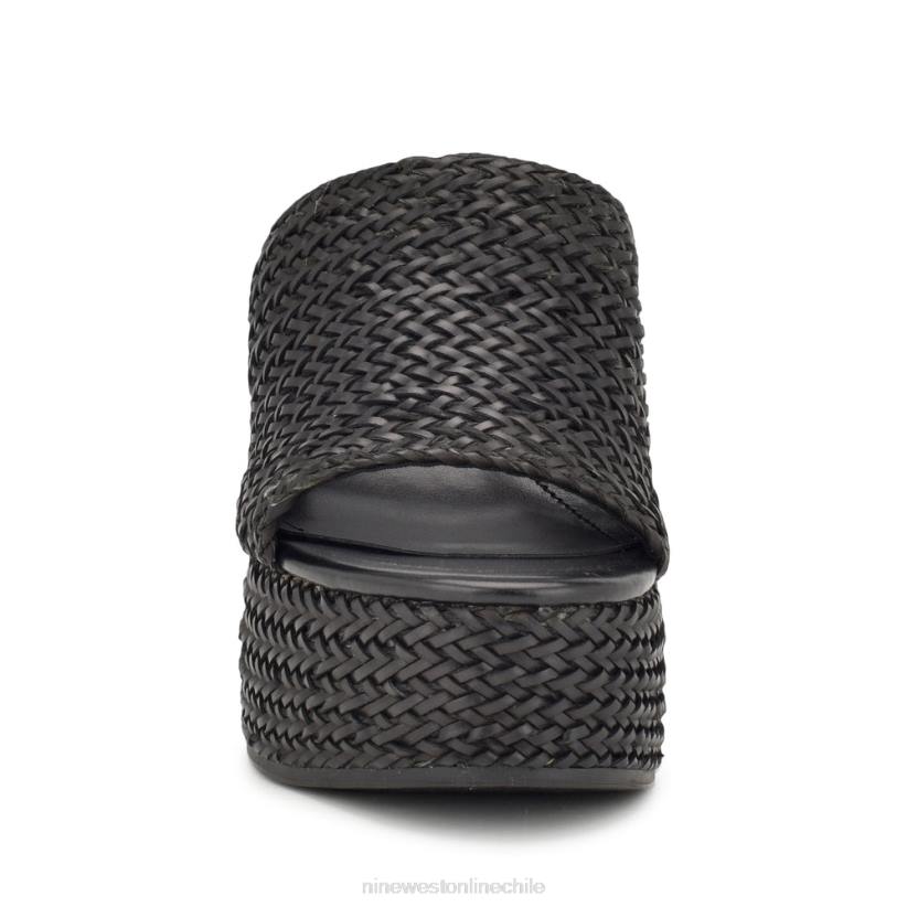 Nine West sandalias everie con cuña y alpargatas 2Z2T764 negro Nine West chile carteras