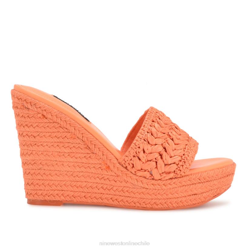 Nine West sandalias holand alpargatas con cuña 2Z2T661 naranja Nine West zapatillas chile