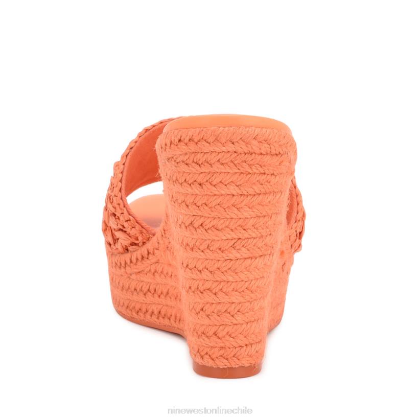 Nine West sandalias holand alpargatas con cuña 2Z2T661 naranja Nine West zapatillas chile