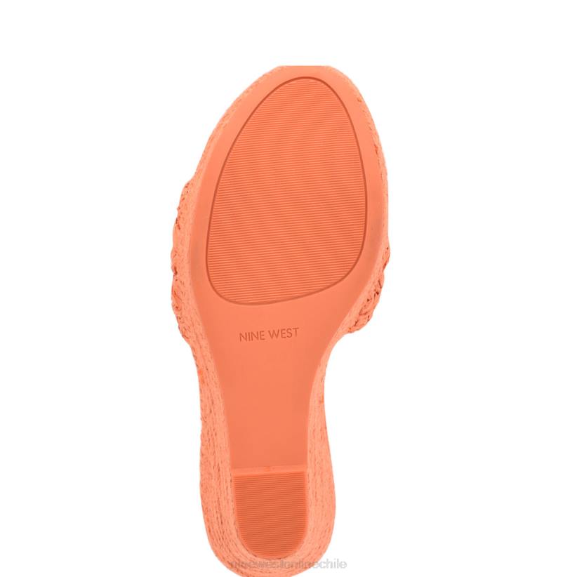 Nine West sandalias holand alpargatas con cuña 2Z2T661 naranja Nine West zapatillas chile