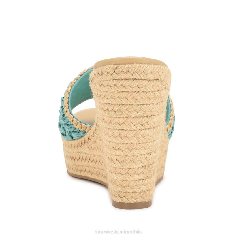 Nine West sandalias holand alpargatas con cuña 2Z2T663 azul agua Nine West chile outlet