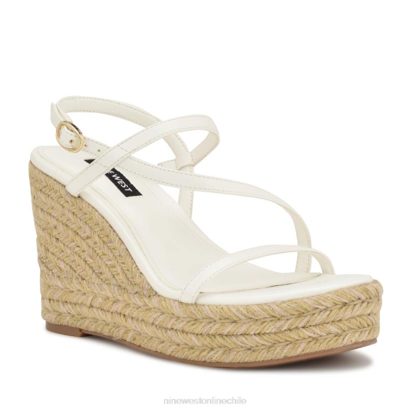 Nine West sandalias jills alpargatas con cuña 2Z2T1131 blanco Nine West chile outlet