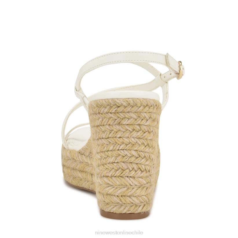 Nine West sandalias jills alpargatas con cuña 2Z2T1131 blanco Nine West chile outlet