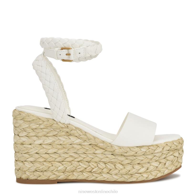 Nine West sandalias keily alpargatas con cuña 2Z2T751 blanco Nine West zapatillas chile