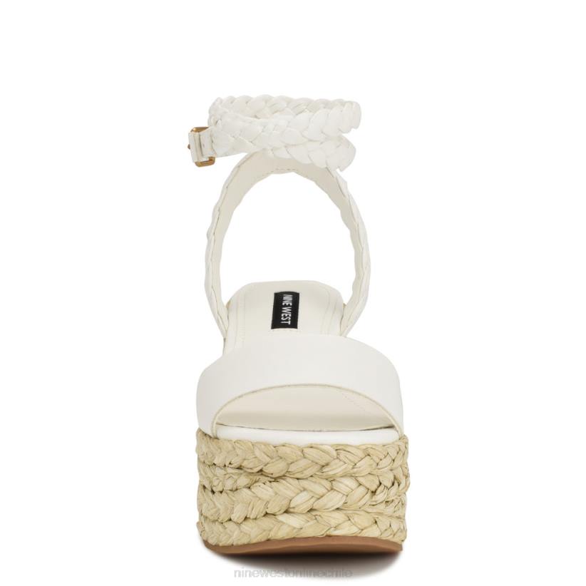 Nine West sandalias keily alpargatas con cuña 2Z2T751 blanco Nine West zapatillas chile