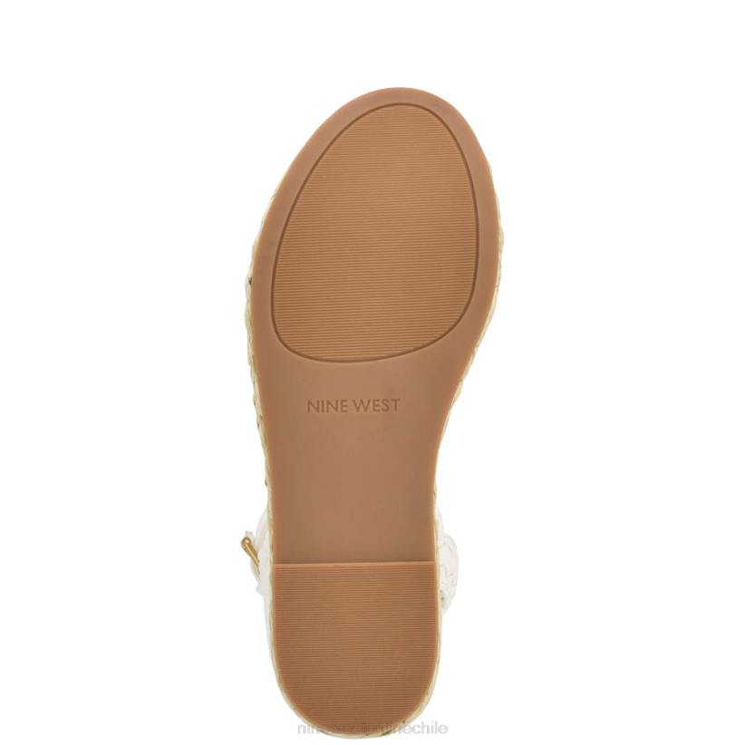Nine West sandalias keily alpargatas con cuña 2Z2T751 blanco Nine West zapatillas chile
