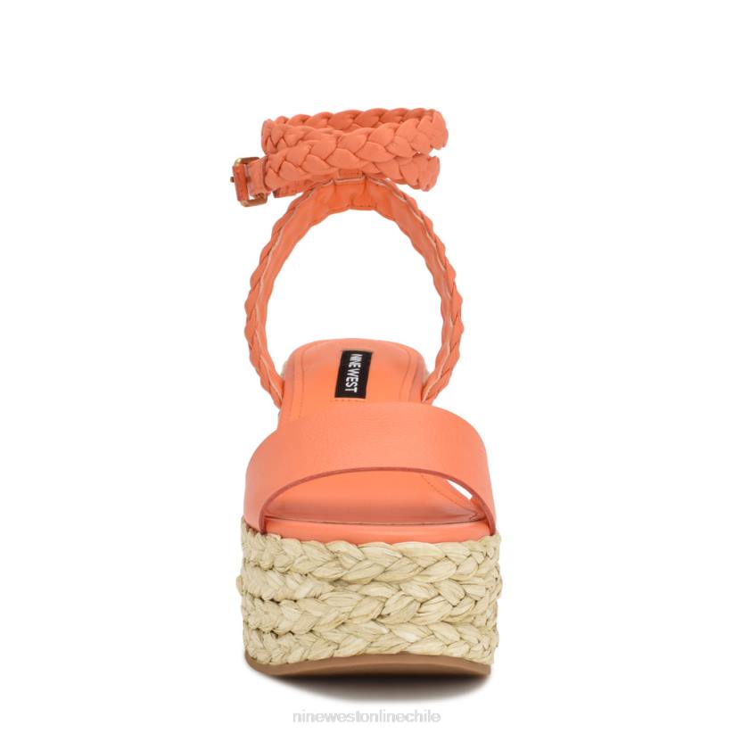 Nine West sandalias keily alpargatas con cuña 2Z2T752 naranja Nine West chile carteras