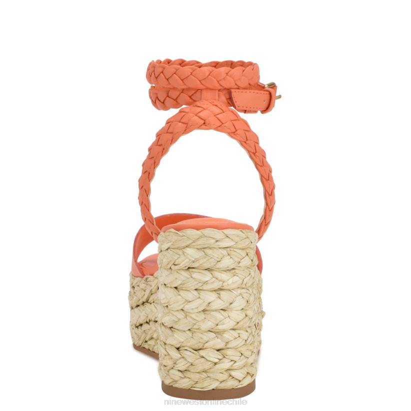 Nine West sandalias keily alpargatas con cuña 2Z2T752 naranja Nine West chile carteras