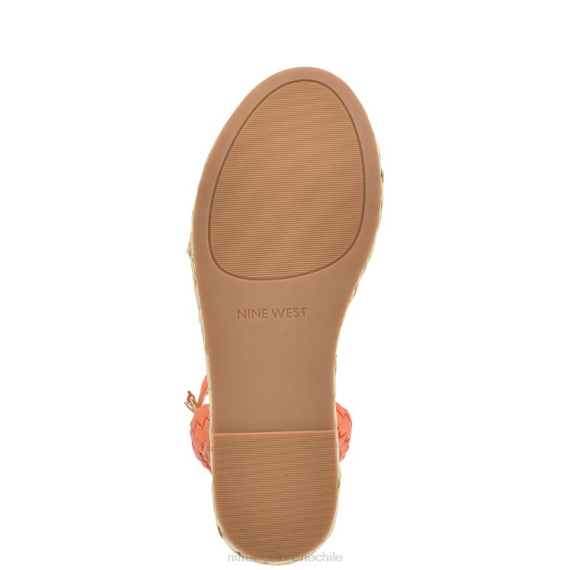 Nine West sandalias keily alpargatas con cuña 2Z2T752 naranja Nine West chile carteras