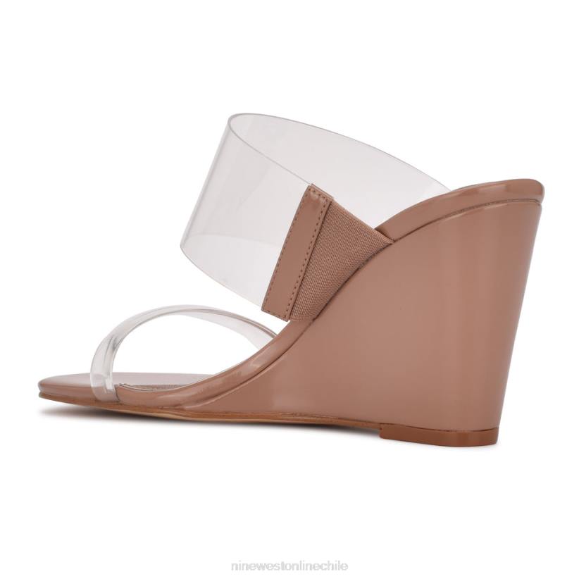 Nine West sandalias nats con cuña 2Z2T1913 claro/arcilla Nine West shoes