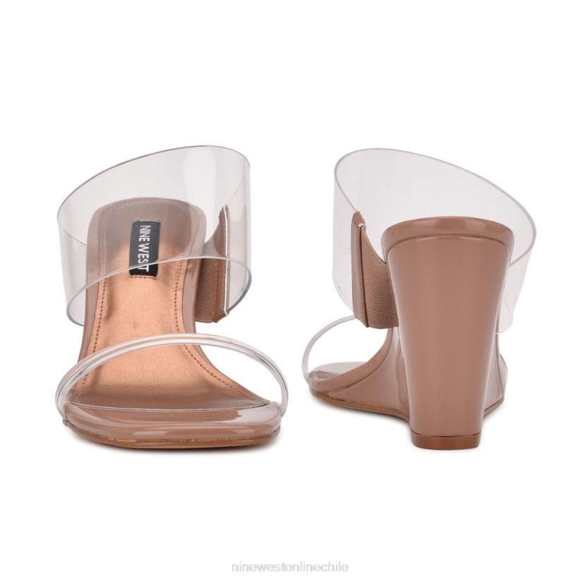 Nine West sandalias nats con cuña 2Z2T1913 claro/arcilla Nine West shoes