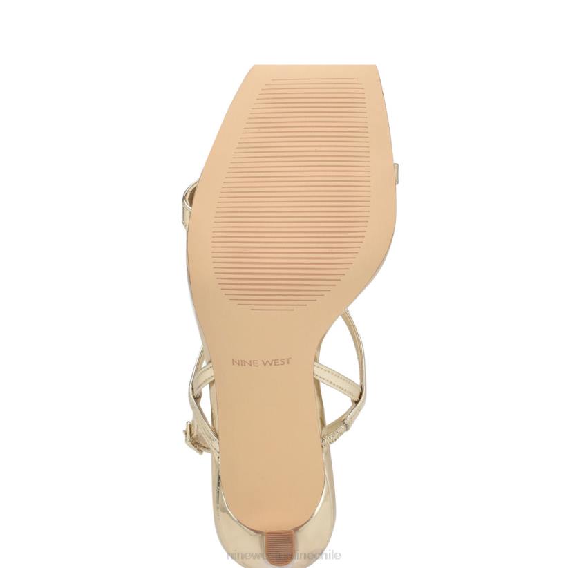 Nine West sandalias con tacón y tira trasera Olah 2Z2T163 platino Nine West zapatillas chile
