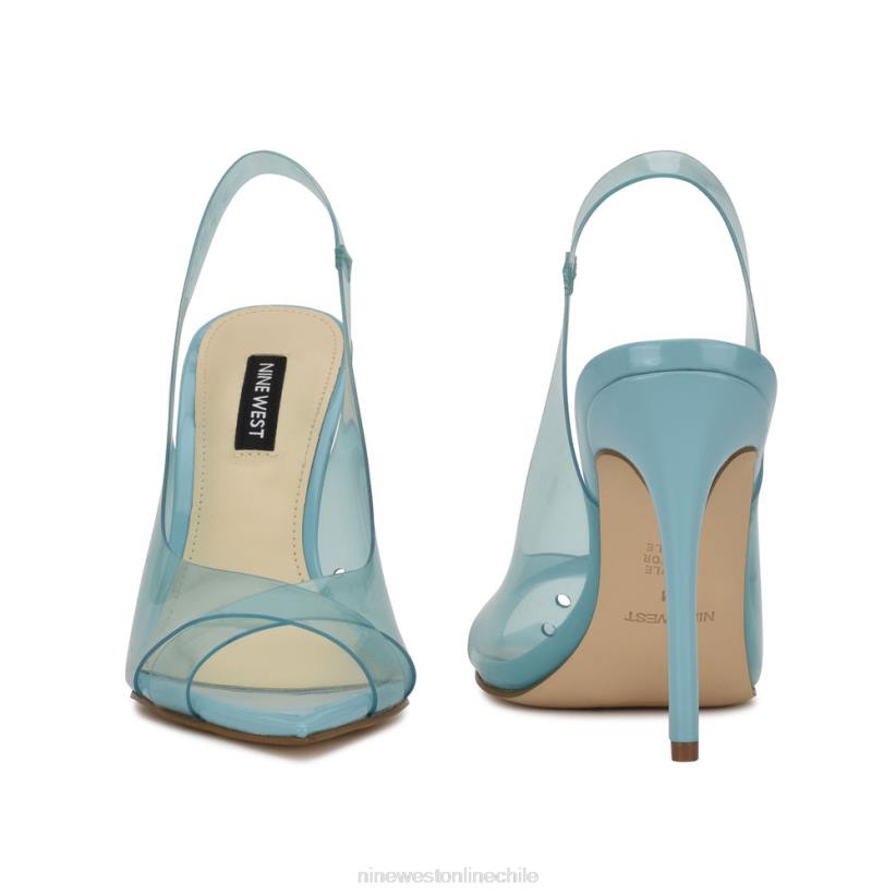 Nine West sandalias de tacón con tira trasera en lunares 2Z2T1046 azul Nine West chile carteras