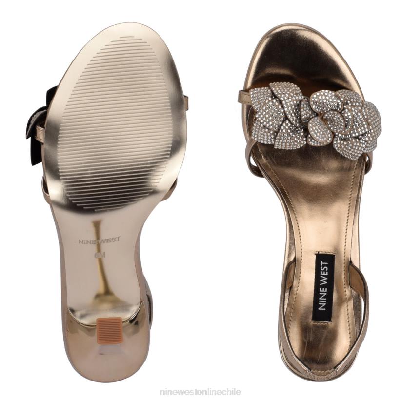 Nine West sandalias de tacón con tira trasera idriv 2Z2T1906Nine West cartera negra