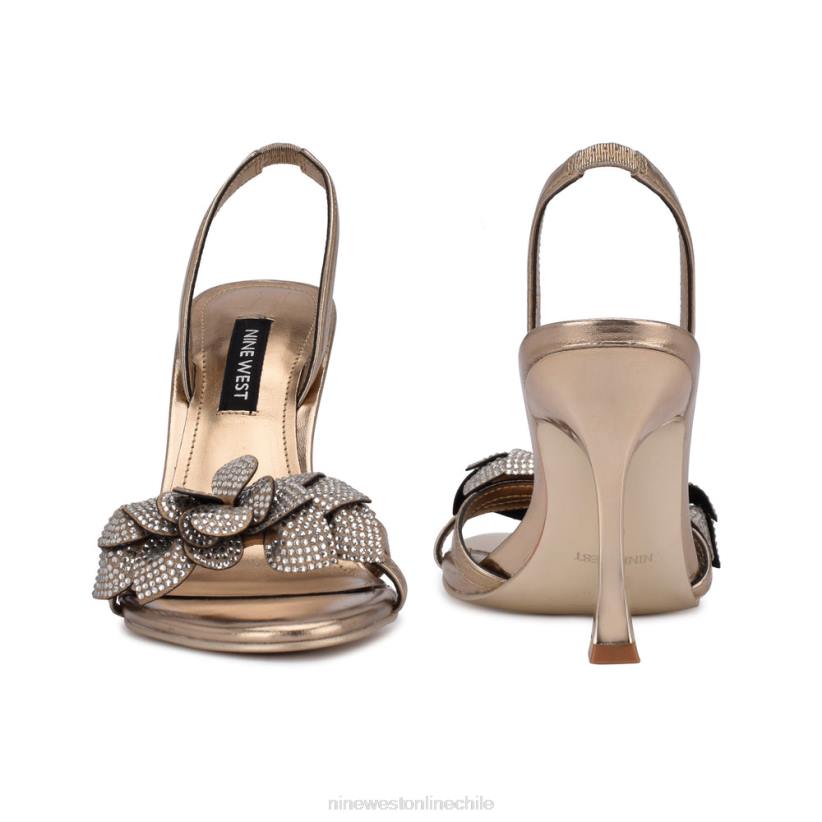 Nine West sandalias de tacón con tira trasera idriv 2Z2T508Nine West cartera negra