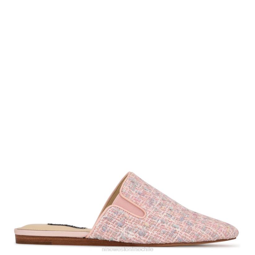Nine West mules freeda con puntera puntiaguda 2Z2T2346 boucle rosa claro Nine West sandals