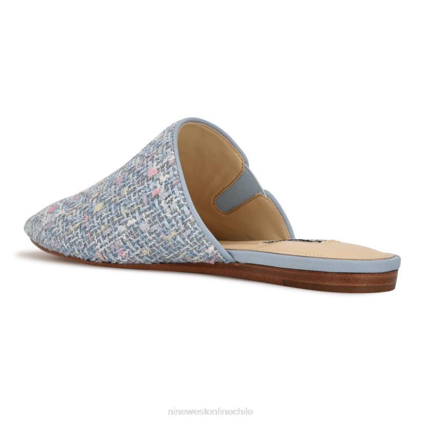 Nine West mules freeda con puntera puntiaguda 2Z2T2347 boucle azul claro Nine West zapatillas chile
