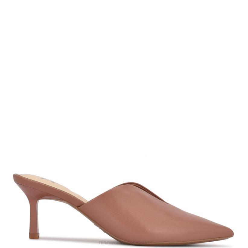 Nine West mules kapps 9x9 con puntera puntiaguda 2Z2T696 equipaje nuevo Nine West sandals