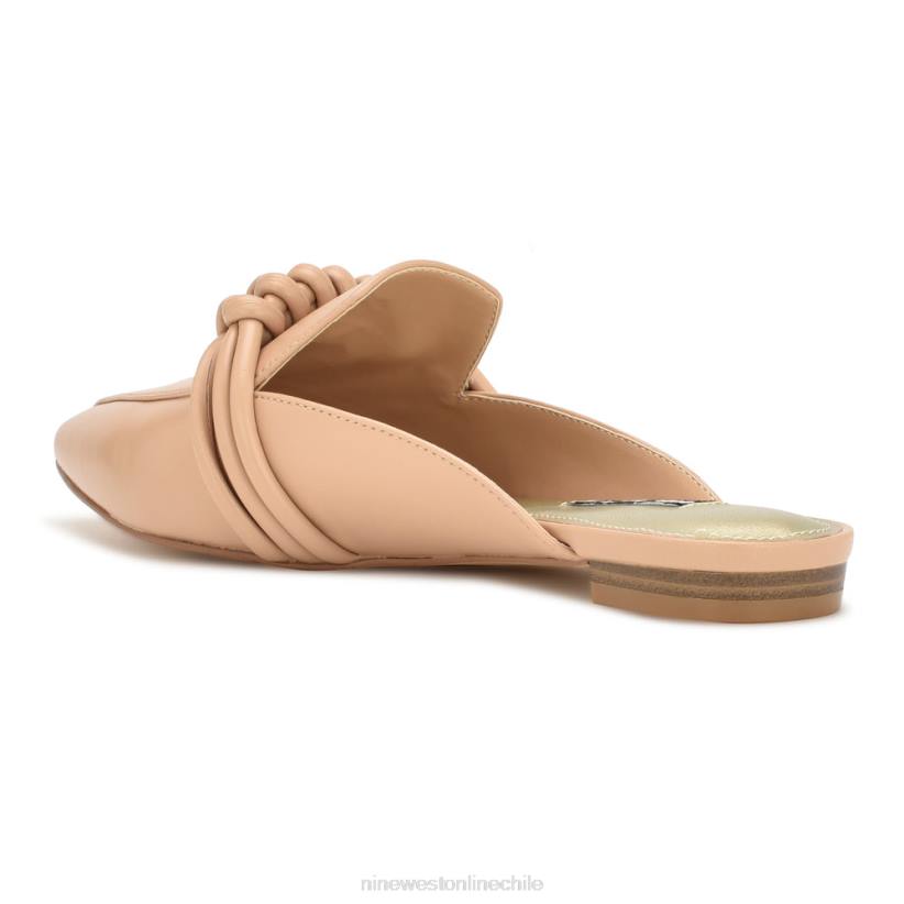 Nine West mules planos Aliby 2Z2T2092 rubor cálido Nine West cartera negra