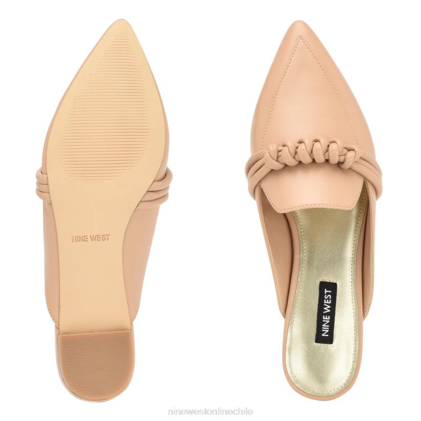 Nine West mules planos Aliby 2Z2T679 rubor cálido Nine West zapatillas chile
