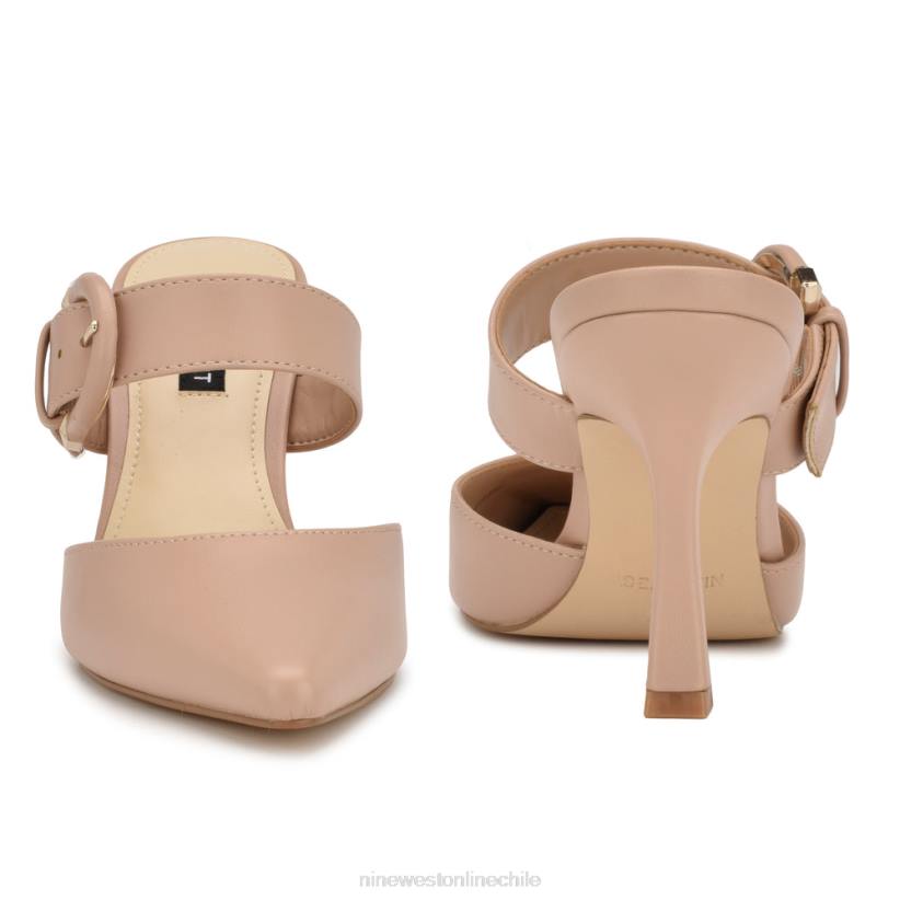 Nine West mules sanra con tacón y puntera puntiaguda 2Z2T685 apenas desnudo Nine West zapatillas chile