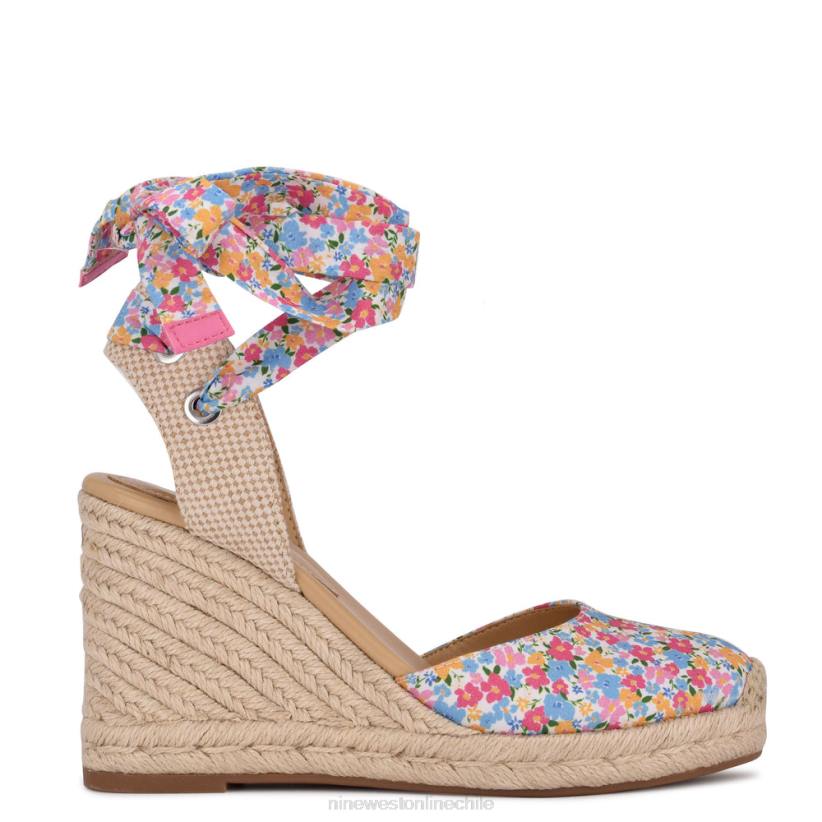 Nine West sandalias con cuña y alpargatas cruzadas en el tobillo 2Z2T843 floral tonto Nine West chile outlet Nine West sandalias con cuña y alpargatas cruzadas en el tobillo 2Z2T843 floral tonto Nine West chile outlet