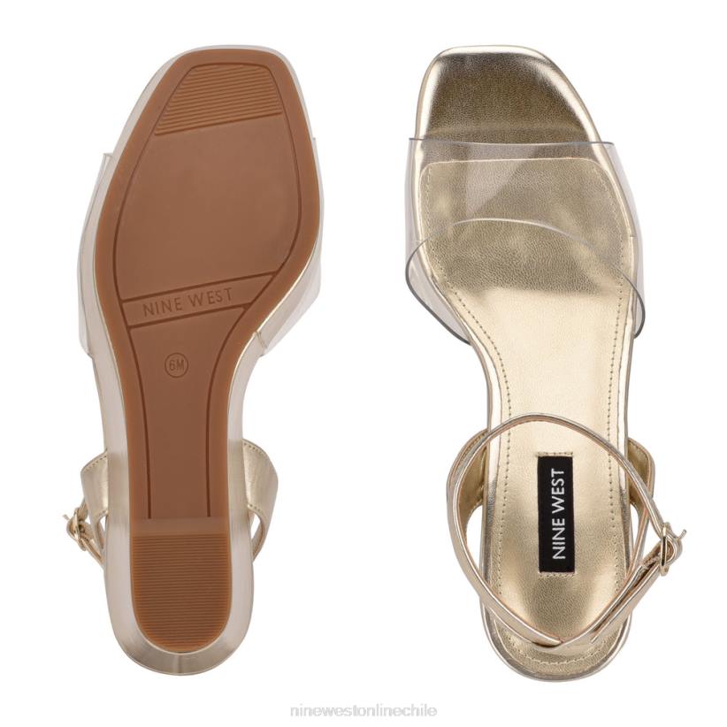 Nine West sandalias klear con plataforma y tira en el tobillo 2Z2T851Nine West shoes