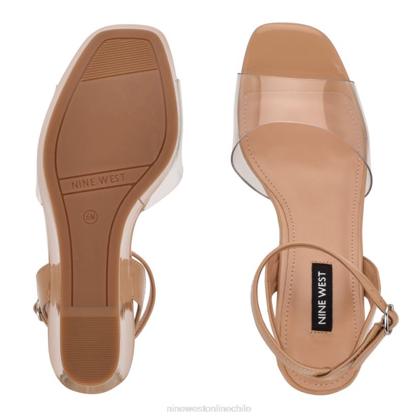 Nine West sandalias klear con plataforma y tira en el tobillo 2Z2T852Nine West sandals