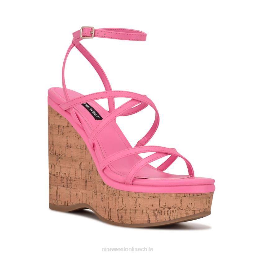 Nine West sandalias rachal con cuña 2Z2T848 rosa Nine West chile carteras