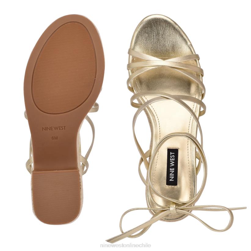 Nine West sandalias riplee con plataforma cruzada en el tobillo 2Z2T850Nine West cartera negra