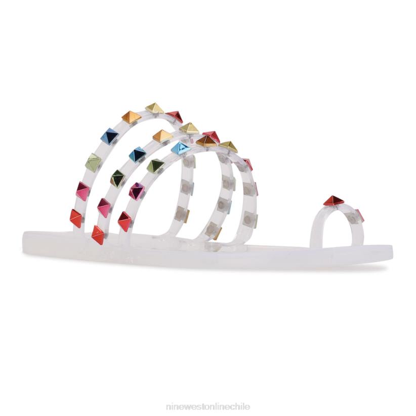 Nine West sandalias de gelatina carta 2Z2T813 claro múltiple Nine West chile outlet