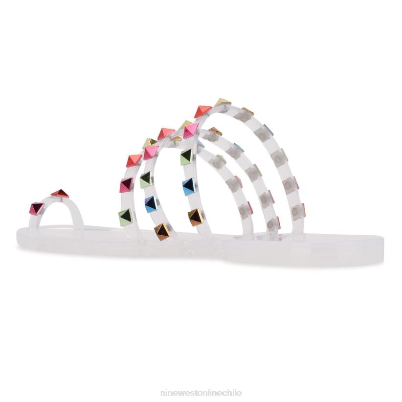 Nine West sandalias de gelatina carta 2Z2T813 claro múltiple Nine West chile outlet