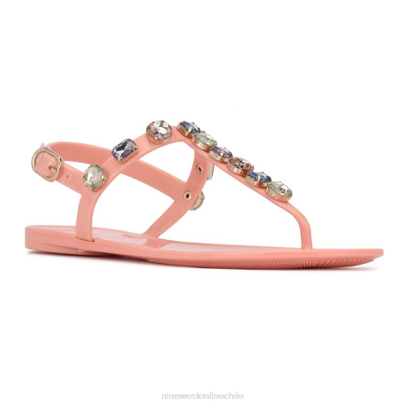 Nine West sandalias de gelatina de enebro 2Z2T807 rosa claro Nine West chile outlet