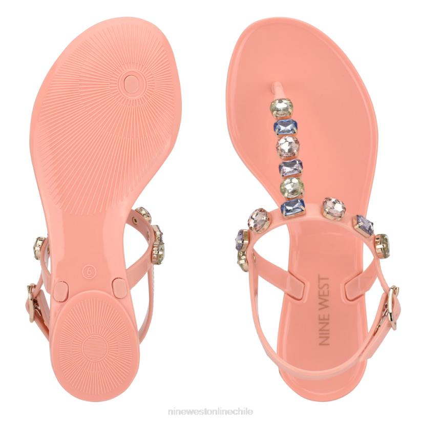 Nine West sandalias de gelatina de enebro 2Z2T807 rosa claro Nine West chile outlet