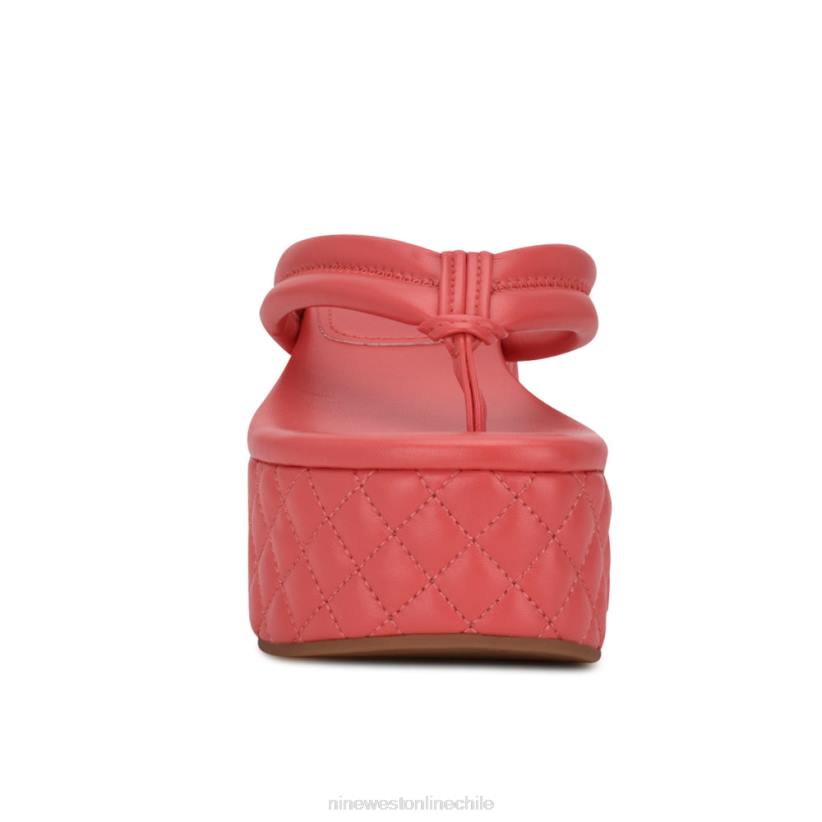 Nine West sandalias con plataforma newya 2Z2T831 coral Nine West chile outlet