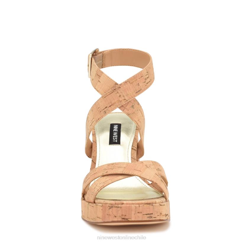 Nine West sandalias con plataforma y tira en el tobillo 2Z2T821 corcho natural Nine West shoes