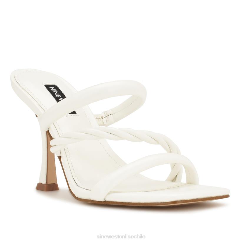 Nine West sandalias de tacón Yester 2Z2T832 blanco Nine West cartera negra