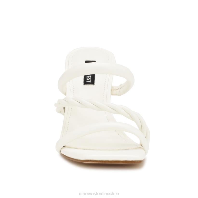 Nine West sandalias de tacón Yester 2Z2T832 blanco Nine West cartera negra