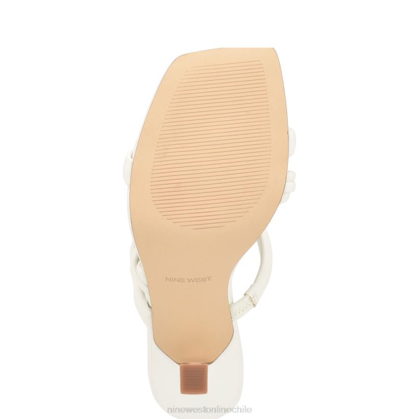 Nine West sandalias de tacón Yester 2Z2T832 blanco Nine West cartera negra