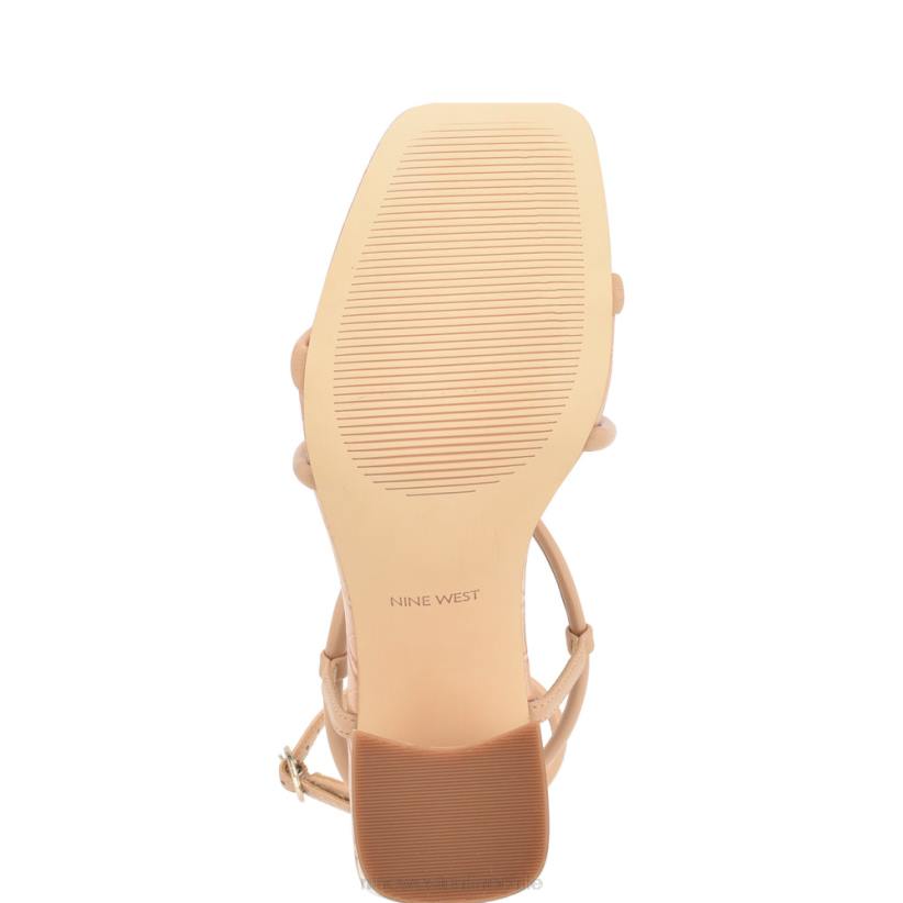 Nine West sandalias de tacón con tiras yeera 2Z2T816 rubor cálido Nine West sandals
