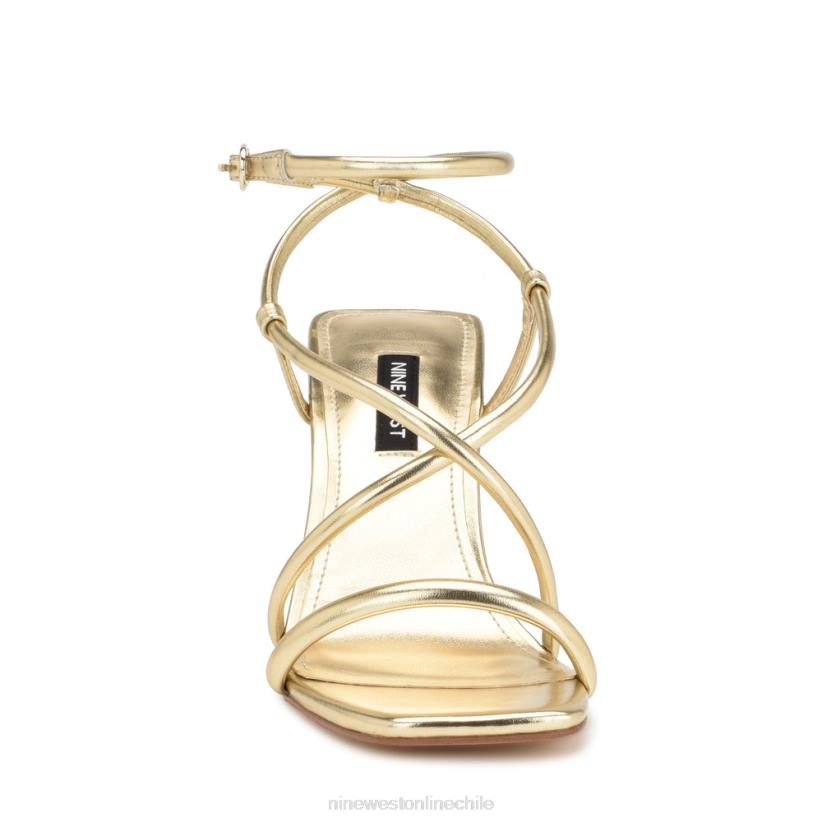 Nine West sandalias de tacón con tiras yeera 2Z2T817 platino Nine West zapatillas chile
