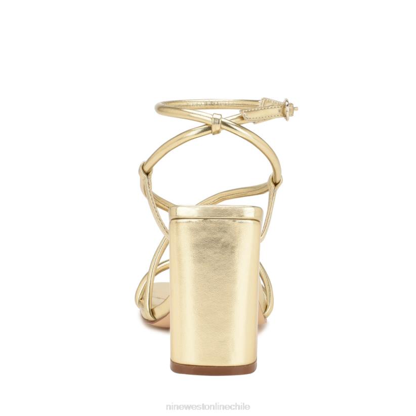 Nine West sandalias de tacón con tiras yeera 2Z2T817 platino Nine West zapatillas chile